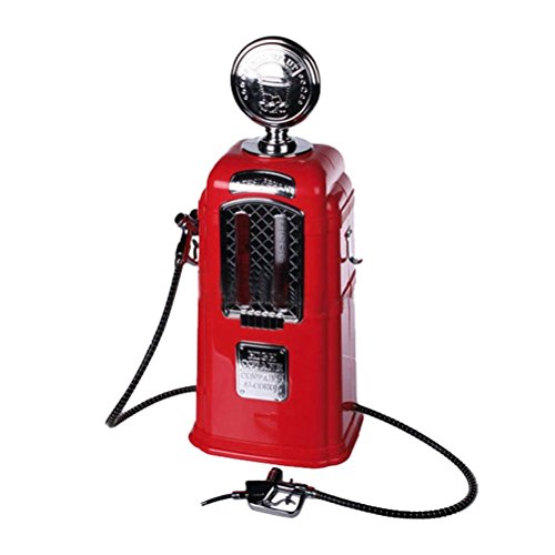 BESTonZON Spillatore di Birra Doppie Pompa Forma Distributore di Benzina 1080ml (Rosso)