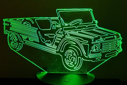 CITROËN MEHARI, lampada da salotto 3D