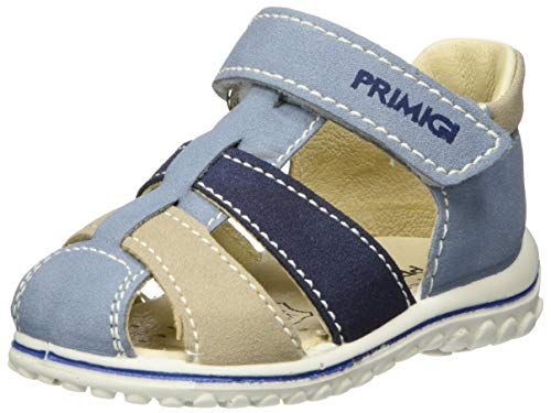 PRIMIGI Sandalo Primi Passi Bambino, Blu Azzurr Talp Blu 5365544, 26 EU