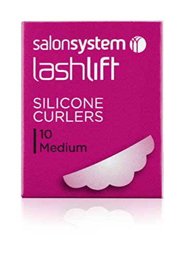 Salonsystem Lash Lift Bigodini per ciglia, misura media, confezione da 10