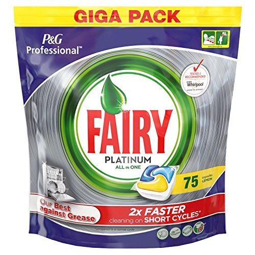 Fairy Platinum All in One - Pastiglie per lavastoviglie (75 limone)
