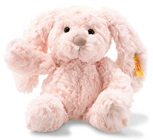 Steiff Tilda Coniglio – 20 cm – Coniglio con orecchie di peluche – Peluche per bambini – Soft Cuddly Friends – mobile e lavabile, rosa (080616)