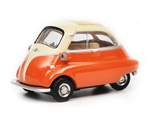 Schuco 452016500 BMW Isetta, beige 1:64 452016500-BMW, modellino auto, arancione, crema