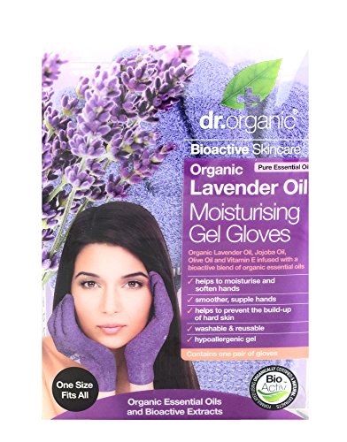 Dr. Organic Lavender Moisturising Gel Gloves - Guanti Idratanti