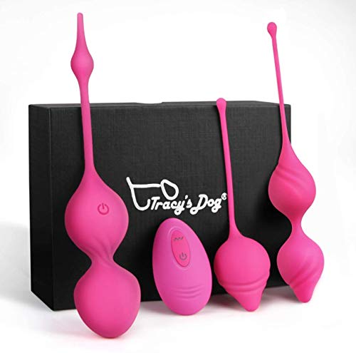 Palline Kegel di Silicone Impermeabile Rafforzamento Pavimento Pelvico Esercizi del Kegel Kit Bladder Control e Incontinenza Dispositivo per la Femmina