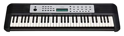 Yamaha Digital Keyboard YPT-270 Tastiera Digitale Ottima per Principianti, Design Compatto e Leggero, con 61 Tasti e Funzioni di Apprendimento, Nero