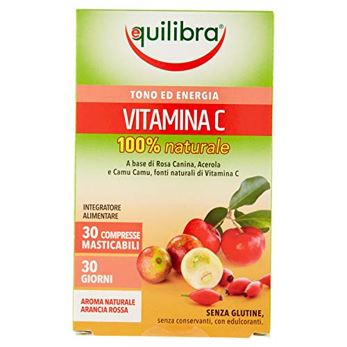 Equilibra Vitamina C, 30 Comperesse Masticabili, 42 gr