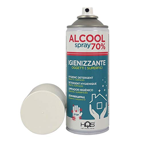 HQS BOMBOLETTA SPRAY IGIENIZZANTE ALCOOL 70% 400 ML (1)