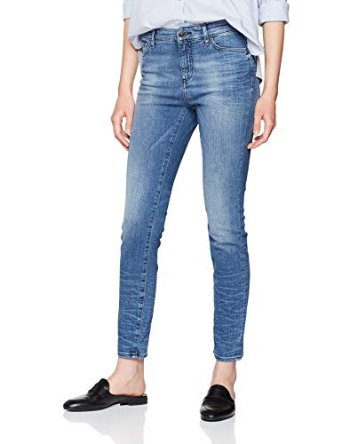 ARMANI EXCHANGE J10 Super Skinny Cropped Jeans Boyfriend, Blu (Indigo Denim 1500), W28/L32 (Taglia Produttore: 28) Donna