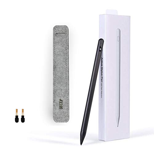 WLZP Penna Stilo per iPad di 2a Generazione per iPad 2018 e 2019 con Palm Rejection,Punta fine Sottili da Ricaricabile Stilo,Penna per disegnare e Scrivere
