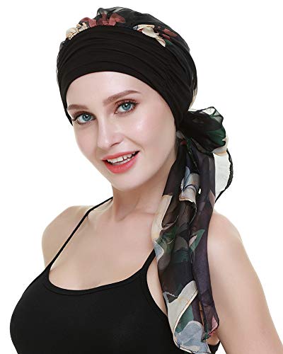 FocusCare Il Cancro Cappelli per la Perdita dei Capelli delle Donne chemio turbanti Sciarpe di Viscosa Copricapo