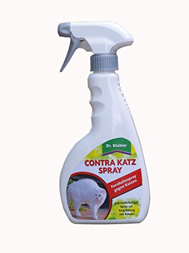 Dr. Stähler 002.004 Contra Katz, 500 ml Spray Bottiglia per Mantenere di Cani e Gatti Kaninichen