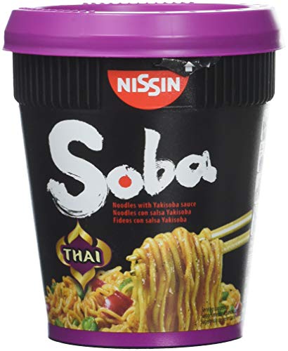 Nissin Yakisoba Noodle di grano Saraceno Gusto Thai Instant - 87 gr