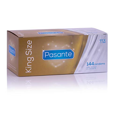 PASANTE King Size Condoms x 144 (Bulk Clinic Pack) by Pasante