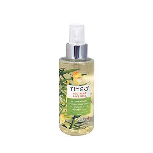 Timely, face mist tonificante e rinfrescante 2 in 1, 150 ml