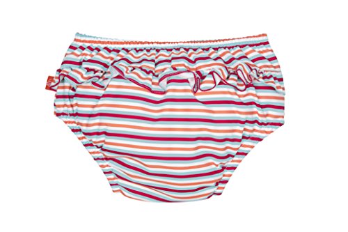 LÄSSIG Nuoto del bambino pannolino per bambino riutilizzabili di nuotata del pannolino ragazzo e ragazza/Splash&Fun swim diaper, small stripes, 24 mesi