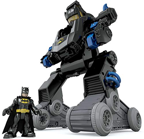 Mattel - Imaginext Batman Bat Bot Personaggio Articolato, Giocattolo per Bambini 3+ Anni, DMT82