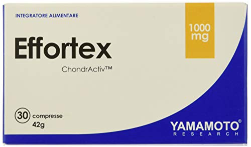 Yamamoto Research Effortex® integratore alimentare sviluppato intorno all’esclusiva miscela ChondrActiv™ che apporta collagene, condroitinsolfato e acido ialuronico 30 compresse