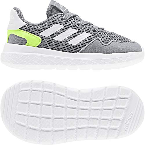 adidas Archivo I, Scarpe da Corsa Unisex-Bambini, Grey Ftwwht Siggnr, 21 EU