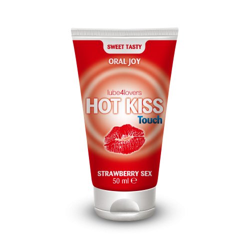Lube4Lovers Lubrificante Commestibile Lick It-Hot Kiss Touch Strawberry - 50 ml