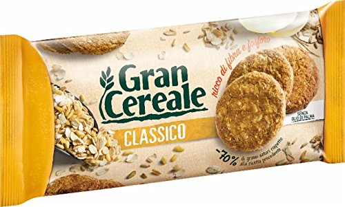 Gran Cereale Biscotti Gran Cereale Classico, Ricchi di Fibra e Fosforo - 500 gr