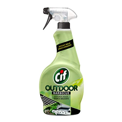 Cif Outdoor Barbecue, Efficace sullo Sporco Bruciato, 450 ml