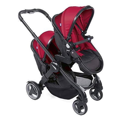 Chicco Fully Twin Passeggino, Red Passion