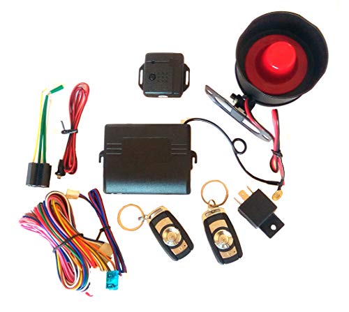 KIT CAR ALARM SYSTEM ALLARME ANTIFURTO COMPLETO UNIVERSALE PER AUTO CAMPER