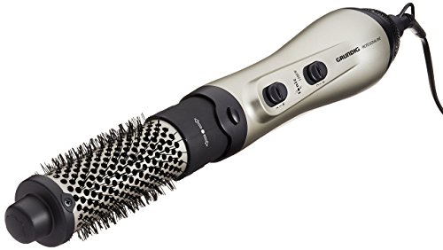 Grundig HS 8980 Hot air brush Nero, Argento 1200W 3m