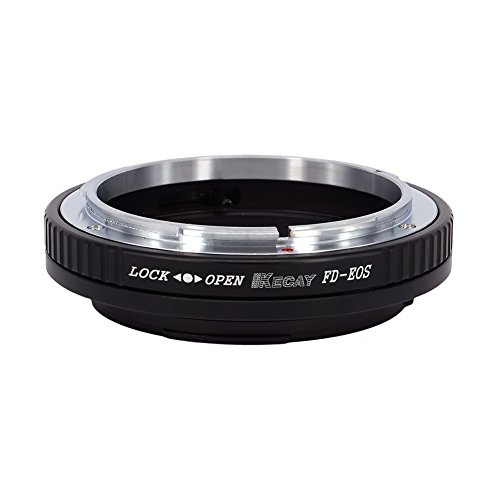 KECAY® Adattatore Obiettivo Lente Per Canon FD FL Lente to Canon EOS EF EF-S Mount Camera EOS 5D Mark III, 5D Mark II, 5DII, 5DIII, 6D, 7D, 70D, 60D, 700D, 650D, 1100D, 1000D, 600D, 50D, 550D, 500D