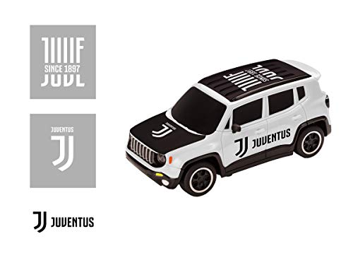 Mondo Motors- Jeep Renegade F.C. Juventus - auto Radiocomandata -Colore Bianco Nero - Scala 1:24 - 63555