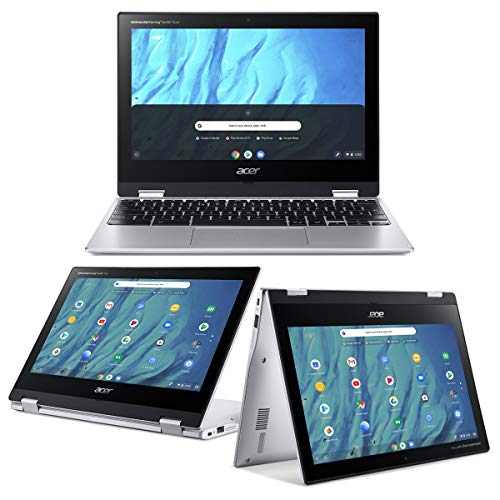 Acer Chromebook, Touchscreen, Spin 311 CP311-3H-K0KH Notebook con Processore MTK MT8183 con Octa-core CPU, Ram 4 GB, 64 GB eMMC, Display 11.6