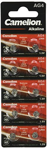 Batterie alcaline Camelion AG4 (10 pezzi)