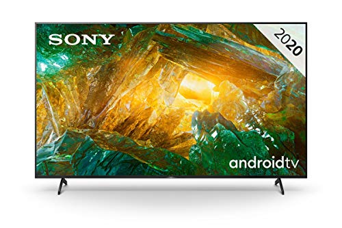 Sony Kd-85Xh8096 - Android Tv 75 Pollici, Smart Tv 4K Hdr Led Ultra Hd, con Assistenti Vocali Integrati (Nero, Modello 2020)