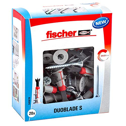 Fischer 545678 DUOBLADE S, Grigio, Rosso