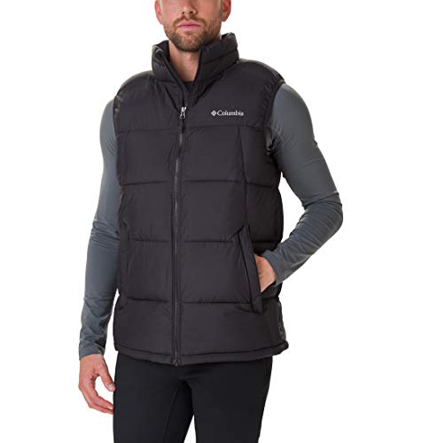 Columbia Vest, Pike Lake Gilet Imbottito Uomo, Black, M