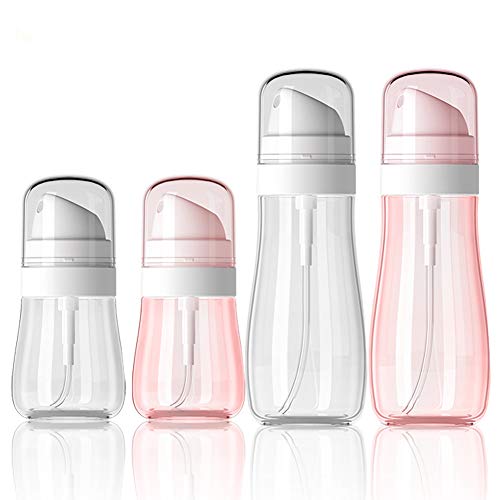 4 Bottiglie Spray Nebulizzate -Bottiglia Vuote Ricaricabili Ideali Per Profumo, Olii essenziali, Prodotti Per La Pulizia, Aromaterapia o Impianti di Nebulizzazione Acqua - Di DeBizz