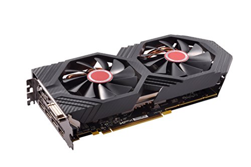 XFX RX-580P8DFD6 Scheda Grafica Radeon RX-580, Nero