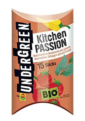 Undergreen Kitchen Passion Nutrimento Stick per Ortaggi, Piccoli Frutti e Piante Aromatiche,