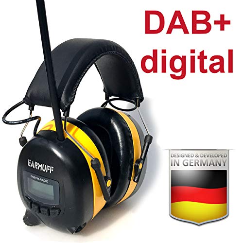 EARMUFF Gehörschutz mit 31dB Dämmung und DAB+ Radio