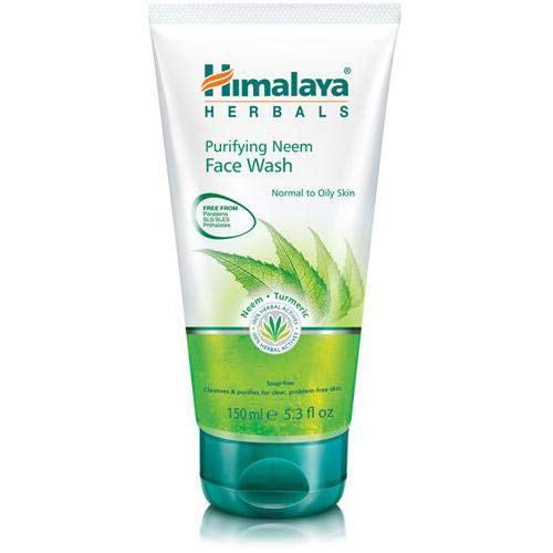 Himalaya, Purifying Neem Face Wash Gel, problem free skin, soap-free, 150 ml