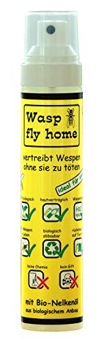 Wasp Fly Home – Spray per vespe – allontana le vespe in modo naturale – 100% biologico – nessun veleno