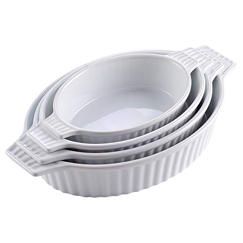 MALACASA, Serie Bake.Bake, Set da 4 Teglie da Forno (9.5