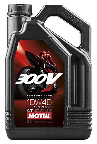 Motul 300V 4T Factory Line 104121 Road Racing, 10W-40, 4 L