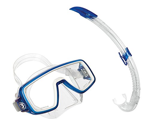 Aqua Lung Sport, Set da Snorkeling, incl. Maschera e boccaglio, Blu (Blau - Blau)