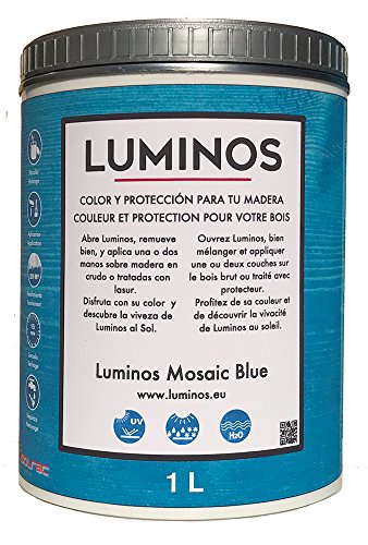 luminos lum1104 – Impregnante Protettivo (legno): Mosaic Blue