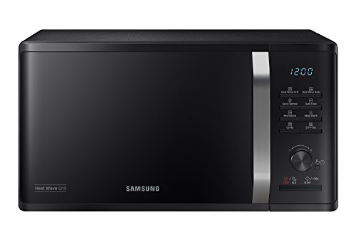 Samsung MG23K3575CK Forno Microonde Grill, 23 Litri, 800 W, Grill 1100 W, Nero