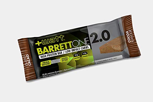 Barrett'one - +Watt - Box 20 Barrette Proteiche da 70g Cacao