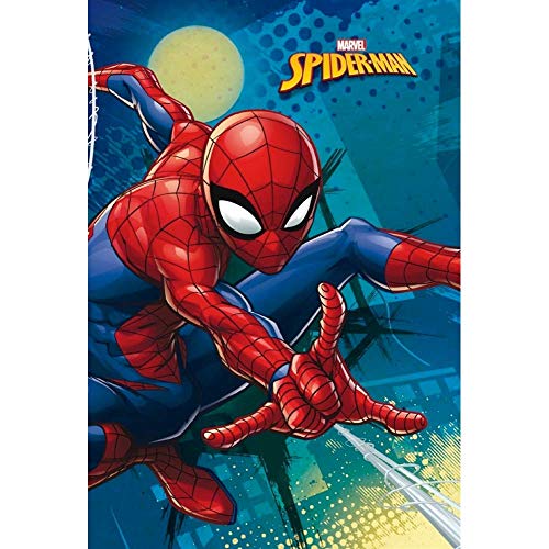 Star Marvel Spiderman Art. Code- 55890, Coperta Stampata, Dimensioni 100 x 150 cm