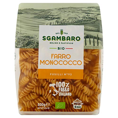 Pasta Sgambaro - Fusilli - Farro Monococco Bio - 500 gr